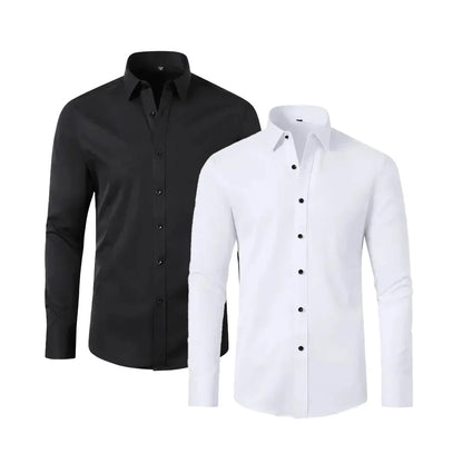 Men's Slim Fit UltraTech™ Dress Shirt (Grab One, Get One Free!)