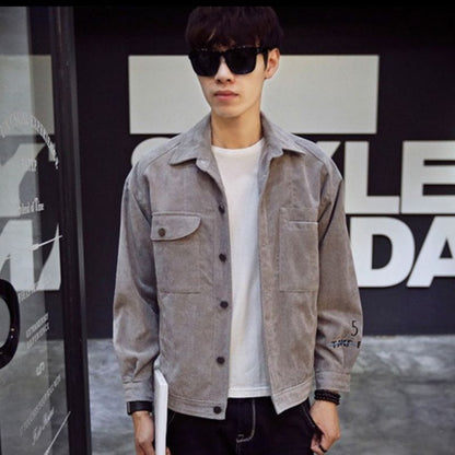 Men's Cord Shirt Jacket – Perfect for a Proper British Look!